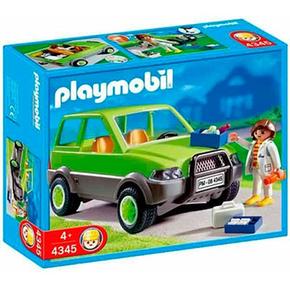 Veterinaria Con Coche Playmobil