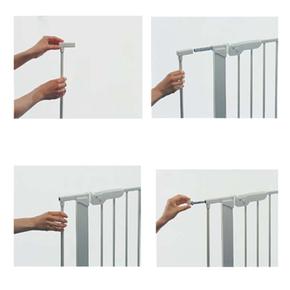 Extension Barrera En Metal Blanco Baby Dan