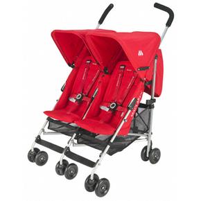 Sillita De Paseo Twin Triumph Scarlet Silver  Rojo Maclaren