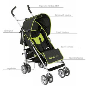 Bebedue Paseo Pistacho De Oxford Sillita g7yYb6f