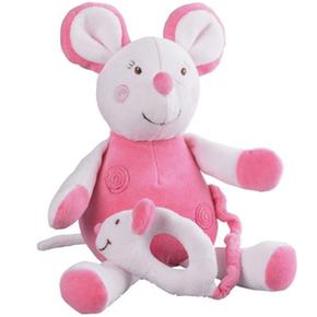 Sucre Dorge Peluche Musical Ratoncito Rosa