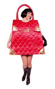 Disfraz Adulto Mujer Bolso Rojo