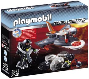 Playmobil Avión Detector De Espionaje