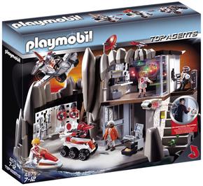 Playmobil Cuartel General De Agentes Secretos Con Sistema De Alarma