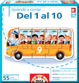 Aprendo A Contar…del 1 Al 10