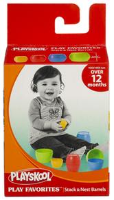 Playskool Barriles Monta Y Desmonta