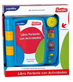 Nenittos Libro Parlante Con Actividades