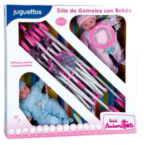 Mini Mimittos Silla De Gemelos Con Bebés