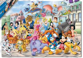 Puzzle Desfile Disney