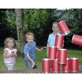 Latas Para Hacer Puntería Garden Games