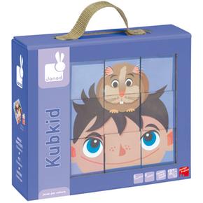 Domesticos Janod Cubos 9 Maleta Animales Kubkid TFJKcl1