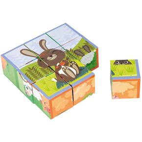 Maleta Kubkid 9 Cubos Animales Granja Janod