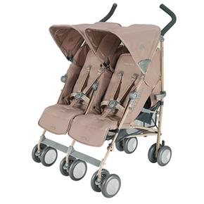 Sillita De Paseo Gemelar Twin Techno Color Champagne Maclaren