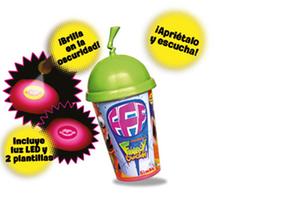 Funboy & Chum Chum Mocobrilla En La Oscuridad Con Led