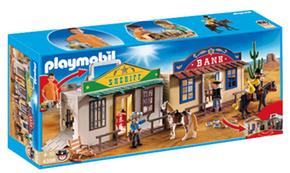 Playmobil Ciudad Del Oeste Maletín