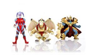 Huntik Blister 3 Figuras Con Amuleto