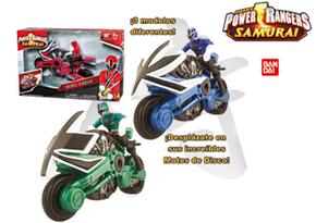 Power Rangers Samurai Moto Poder