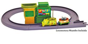 Chuggington Set De Iniciación Safari Con Mtambo