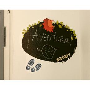 Con Decorativa Safarispannbsp; nbsp;pegatina Sticky board Pizarraspan nPk80wO
