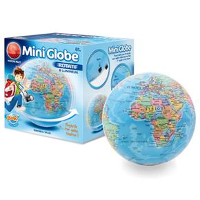 Y Terráqueo Giratorio LuminosoEn Italiano Globo Mini drWCoBxe