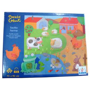 La De Animales Tactil Puzzle Granja Djeco rtsQhdC