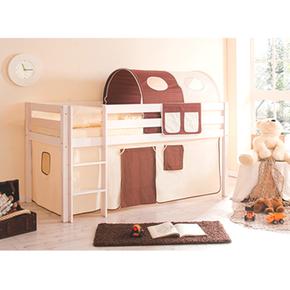 Cama Semi Alta Marron-beige Upali Dreams