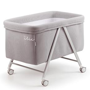 Minicuna Baby Clic Color Gris Petit Praia