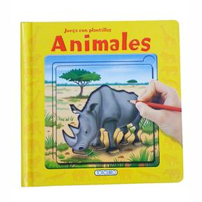 Juega Con Plantillas Animales (ed. En Español)