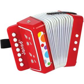 Acordeon Confetti Rojo