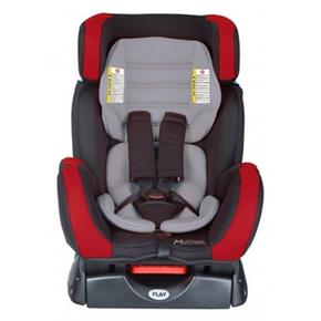 Sillita De Coche Multiseat Rojo Y Gris