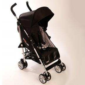 Sillita De Paseo Rever Black Con Chasis Silver