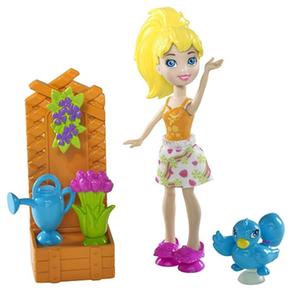 Polly Pocket – Muñecas Divercasa – Jardinería (rubia)