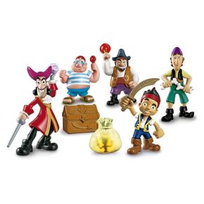 Fisher Price – Jake Y Los Piratas De Nunca Jamás – 5 Figuras