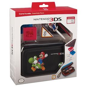 Pack Accesorios 3ds – Mario (negra)