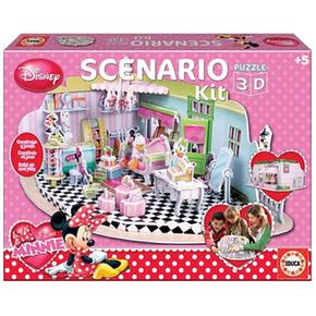 Puzzle 3d – Escenario Kit La Boutique De Minnie