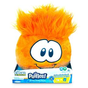 Club Penguin – Peluche Puffle Jumbo 25cm (naranja)