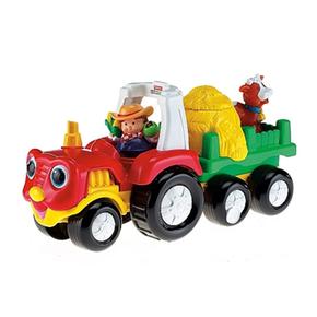 Fisher Price – Vehículo Sonidos Sorpresa Little People – Tractor