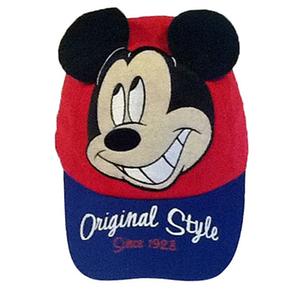 Gorra Mickey Con Orejas Roja Talla 54