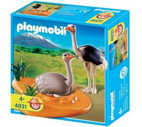 Playmobil Familia De Avestruces Con Nido