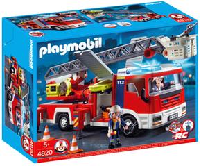 Playmobil Camión De Bomberos Con Escalera