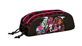 Monster High Draculaura 1600 Portatodo Ovalado Con 2 Cremalleras