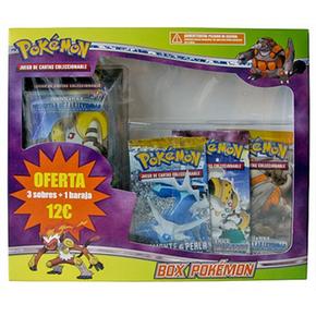 Box Pokemon 2 (3 Sobres+1 Baralho)