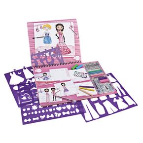 Set Diseño Moda Fashion Designspannbsp; nbsp;bloc Fiestaspan xBrCode