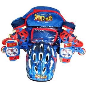 Set Patines En Línea Spiderman – Talla 27/30