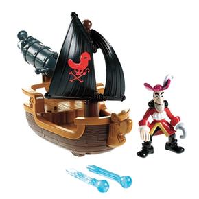 Fisher Price – Jake Y Los Piratas De Nunca Jamás – Barco De Batalla De Hook