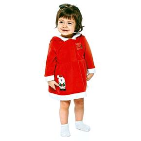 Vestido Sra. Santa Claus – Talla 3-6 Meses Bruin