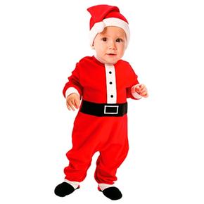 Pijama Santa Claus Con Gorro – Talla 3-6 Meses Bruin