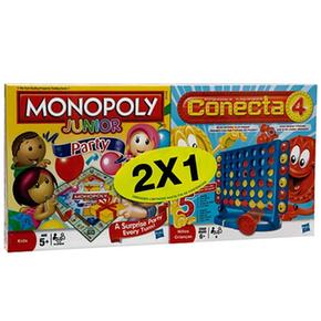 Pack Monopoly Junior + Conecta 4 Hasbro