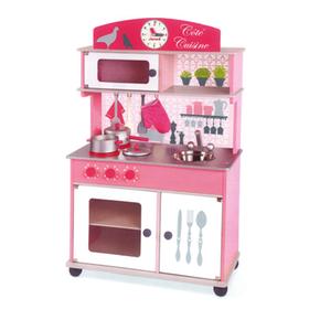 Cocina De Madera Cote Cuisine Rosa