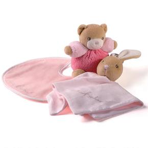 Set Regalo Doudou+babero+minijuguet